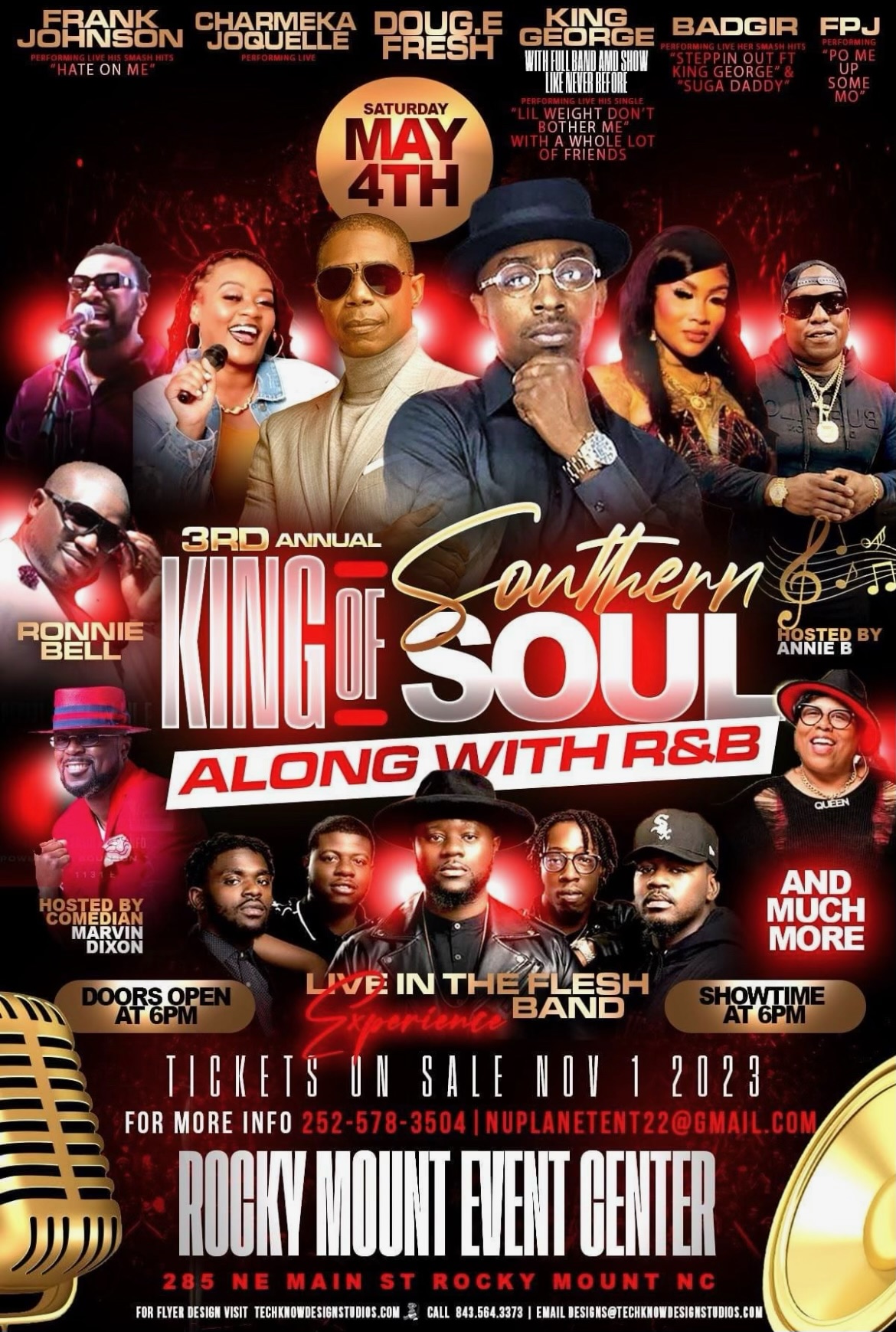3rd Annual King of Southern Soul & R&B Concert