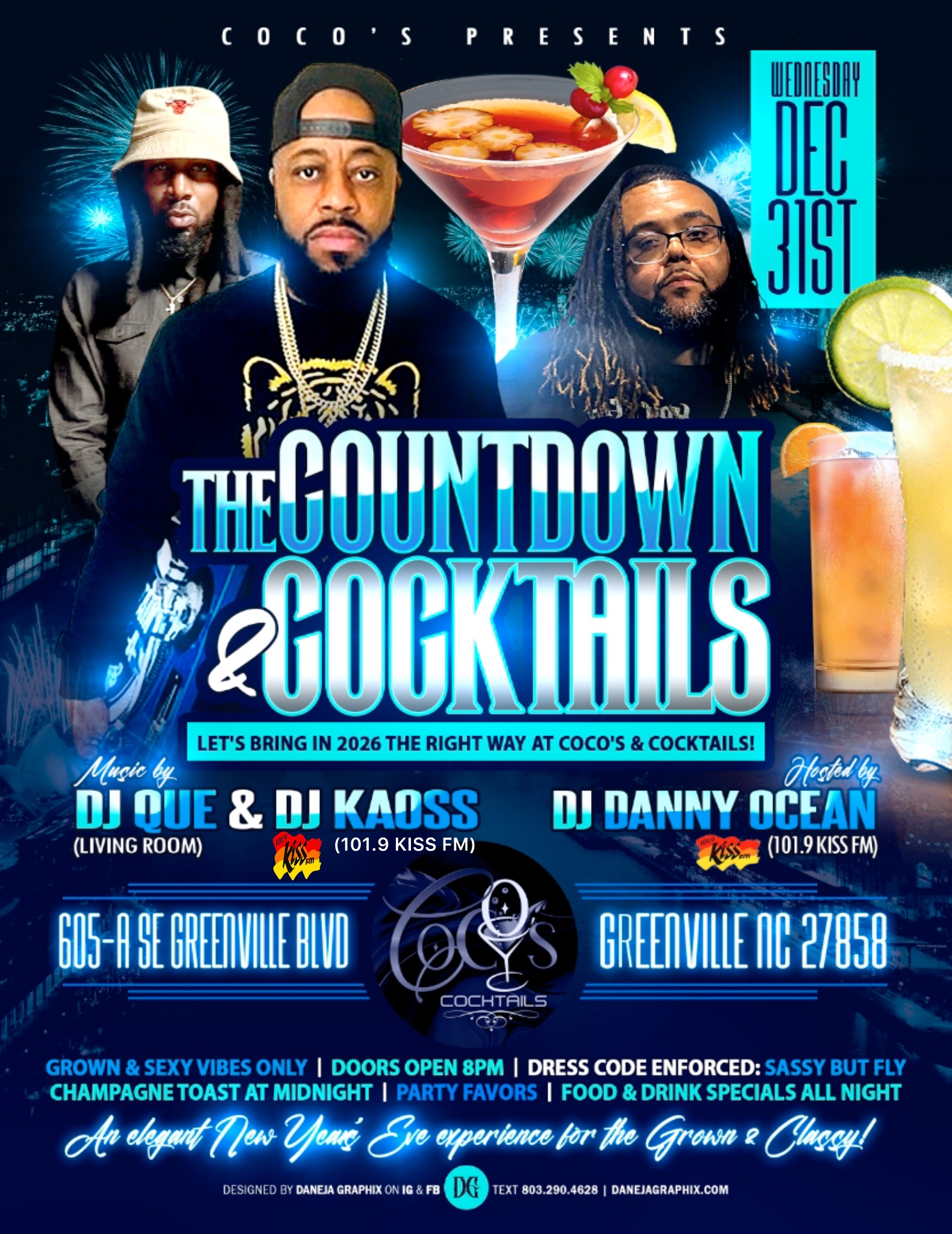 The Countdown + Cocktails at Coco’s