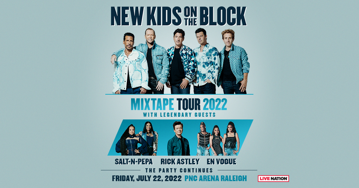 New Kids On The Block “Mixtape Tour 2022”