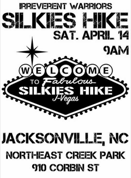 The Irreverent Warriors Silkies Hike is Coming to Jacksonville