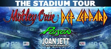 Def Leppard, Motley Crue, Poison & Joan Jett – The Stadium Tour