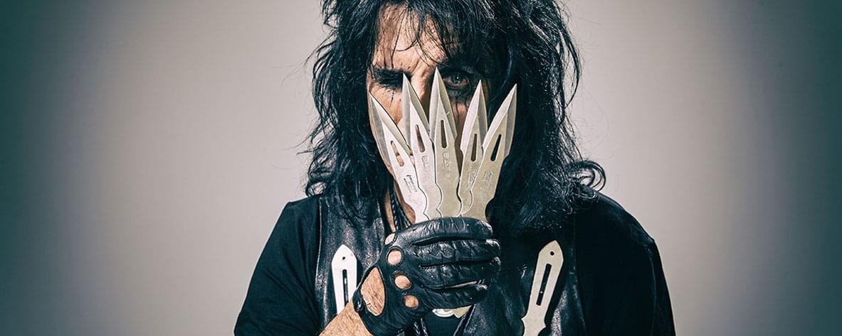 Alice Cooper calls to talk about his ‘Don’t Give Up’ track and his upcoming virtual Rock & Roll Fantasy Camp Masterclass