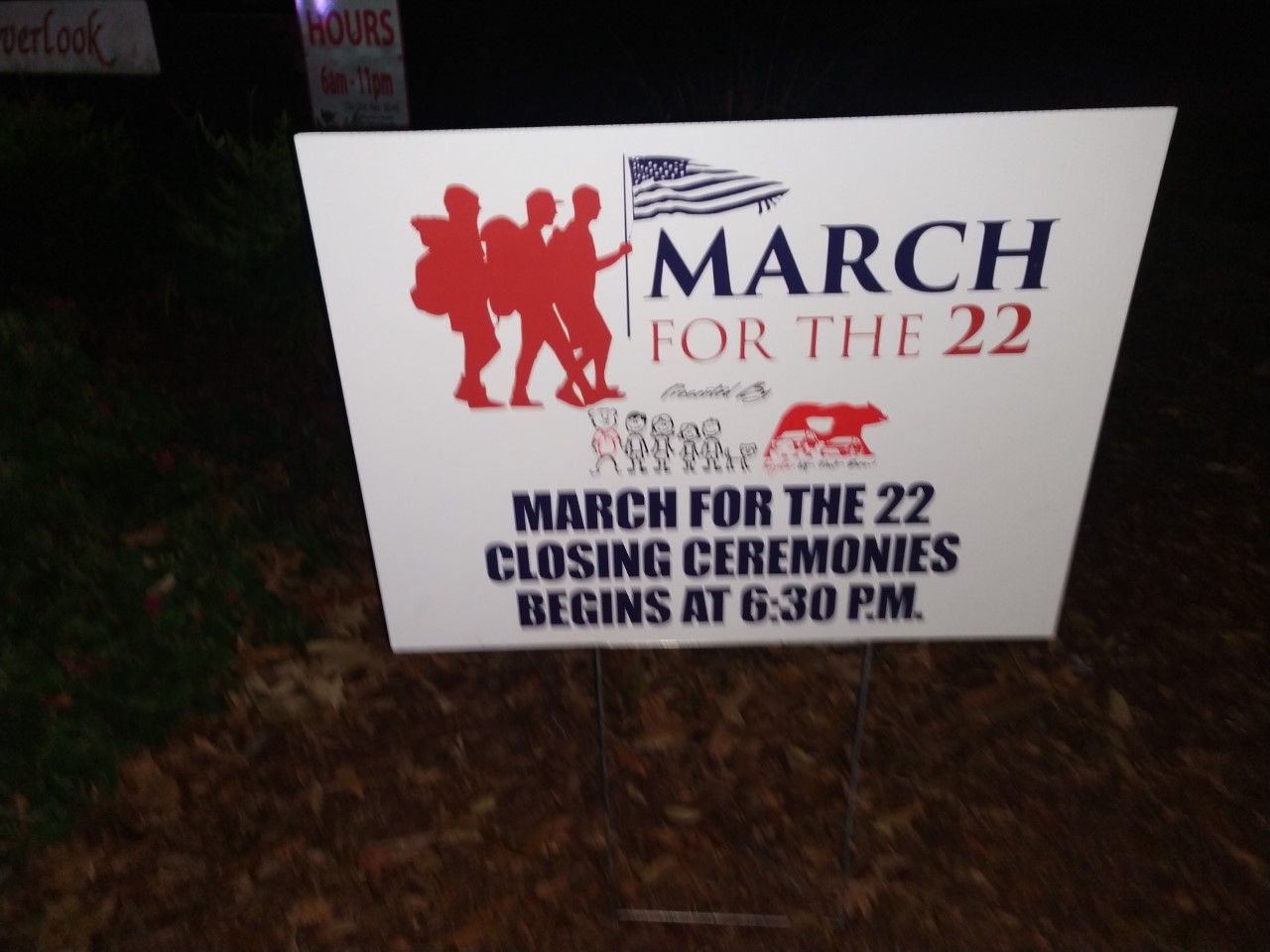 The March For The 22 Lands In New Bern