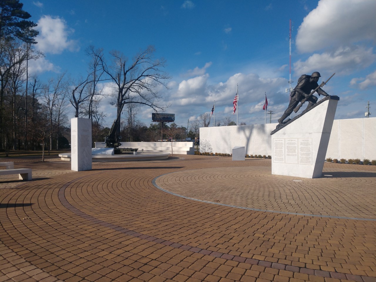 WSFL Pays a Year End Visit to the Montford Point Marine Memorial