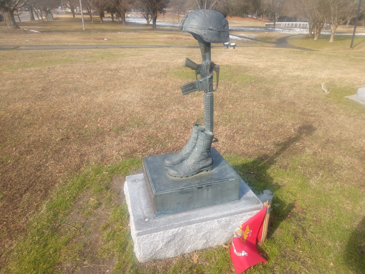 WSFL Visits the Vietnam and Iraqi Freedom War Memorial, Greenville