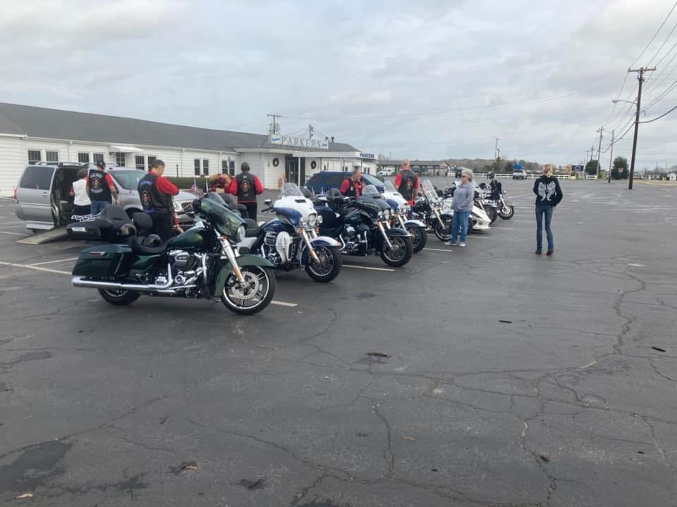 American Legion Riders & Wilson PD Book Run Charity Motorcycle Run, Greenville