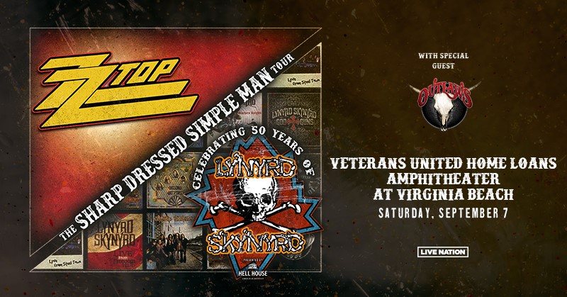 ZZ Top & Lynyrd Skynyrd @ Veterans United Home Loans Amphitheater, Virginia Beach