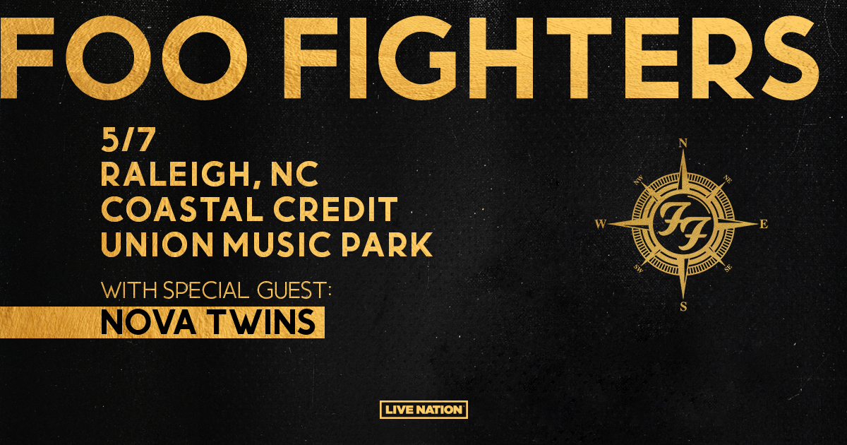 Foo Fighters@ Coastal Credit Union Music Park, Raleigh