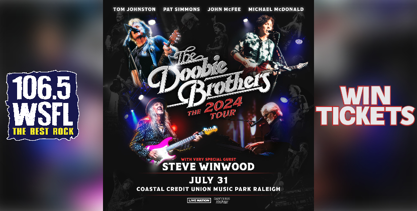 See The Doobie Brothers in Raleigh