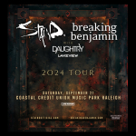 Staind & Breaking Benjamin with Special Guest Daughtry @ Coastal Credit Union Music Park, Raleigh