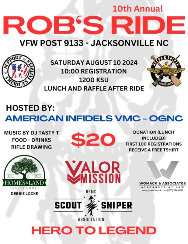 10th Annual Rob’s Ride