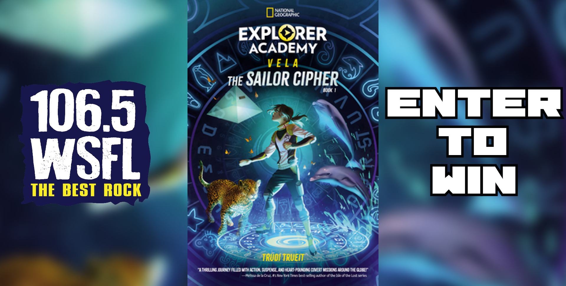 Score “Explorer Academy Vela: The Sailor Cipher” (Book 1) from National Geographic Kids