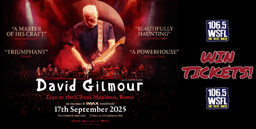 See the David Gilmour Concert Film “Live at the Circus Maximus, Rome”