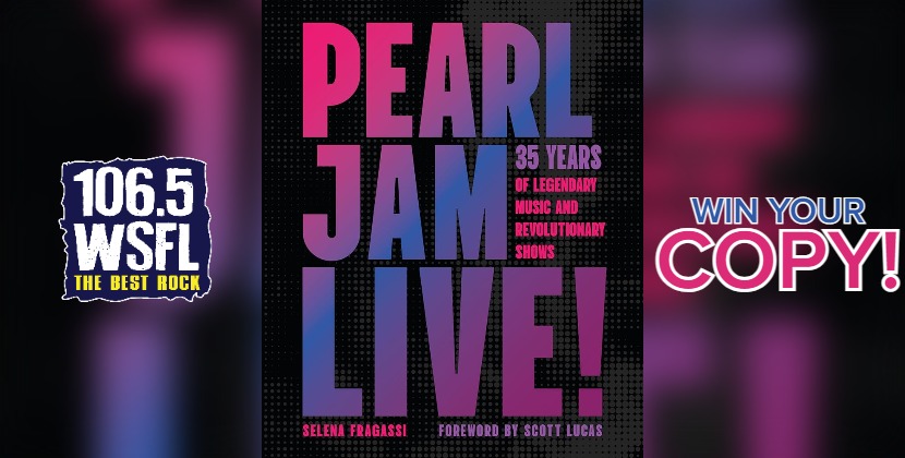 Win A Hard Copy of “PEARL JAM LIVE! 35 Years of Legendary Music and Revolutionary Shows”