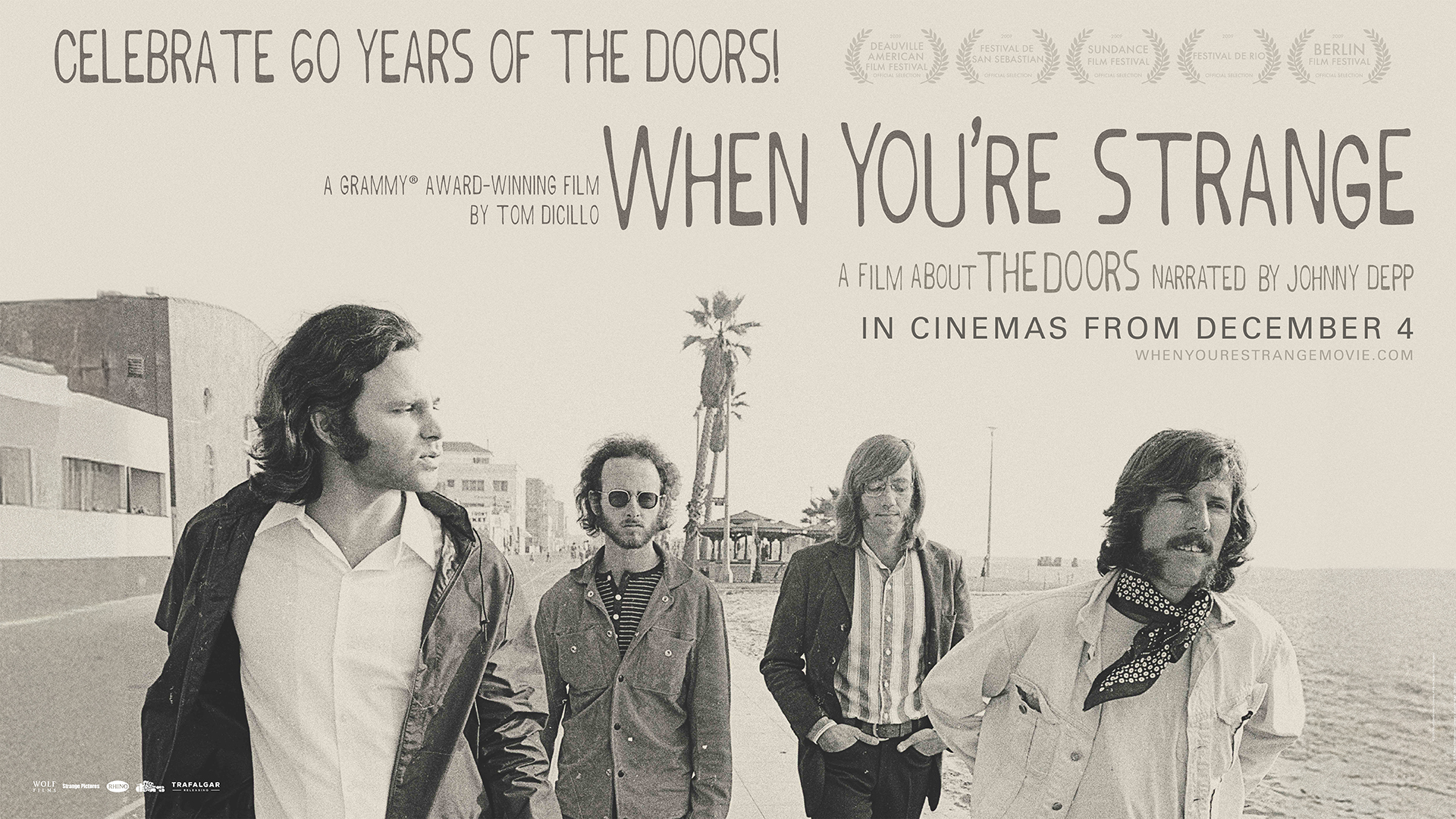 See The Doors “When You’re Strange” in Theaters
