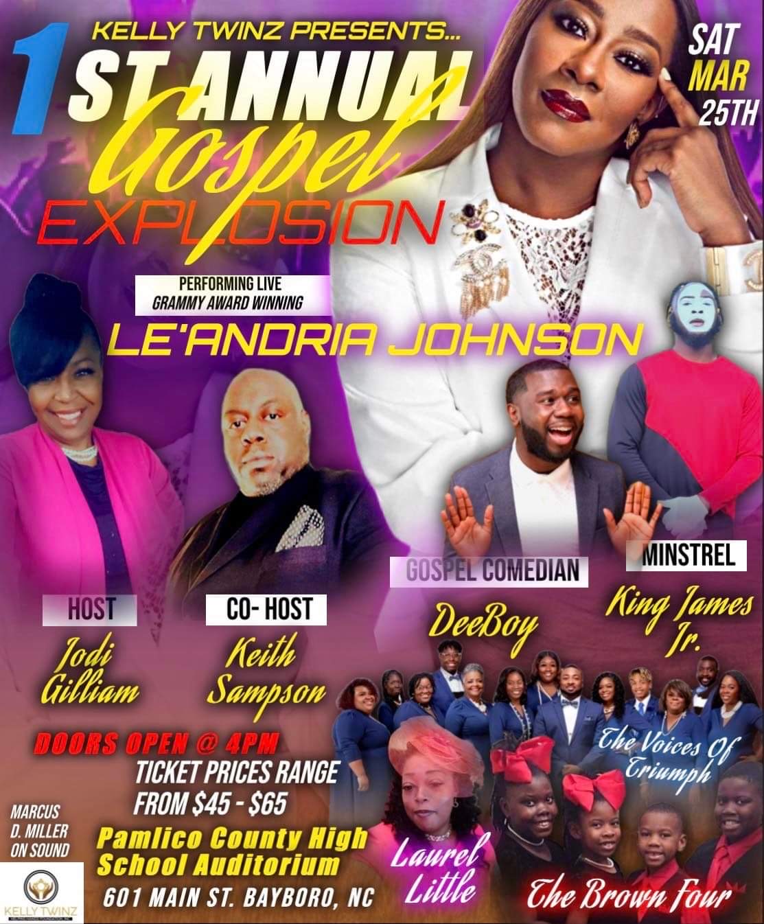 Kelly Twinz Presents: The 1st Annual Gospel Explosion