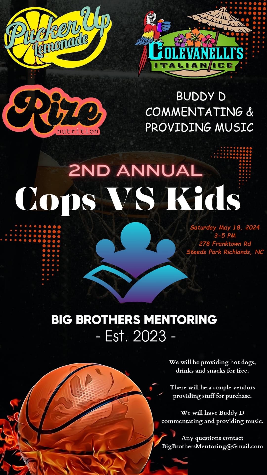 2nd Annual Cops Vs Kids Basketball Game