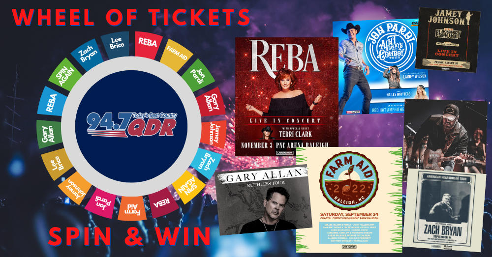 QDR’s Wheel of Tickets is BACK!