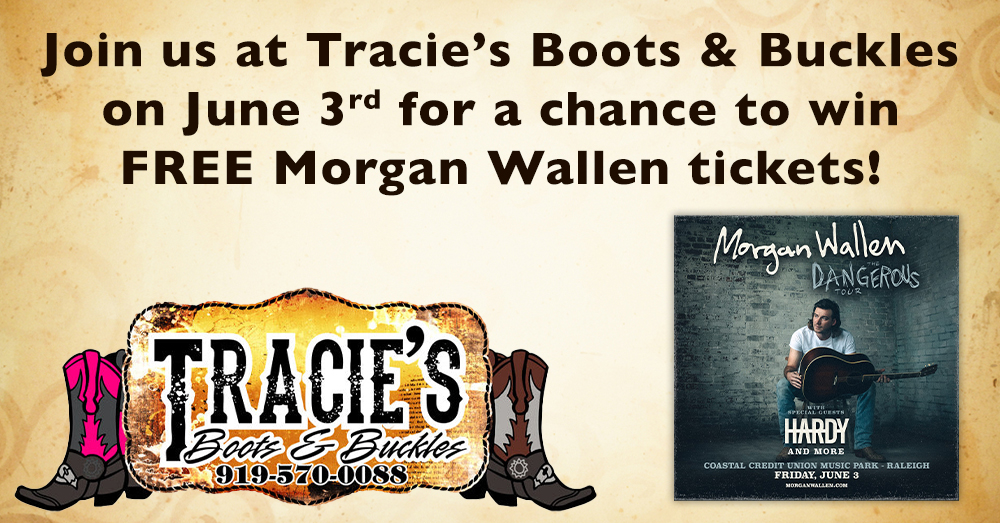 Tracie’s Boots & Buckles: Win Free Morgan Wallen Tickets!