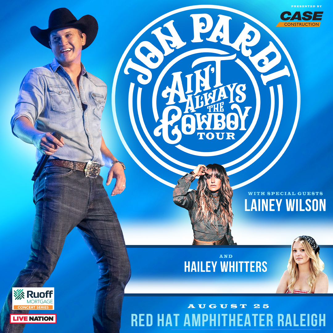 Jon Pardi with Lainey Wilson at Red Hat Amphitheater