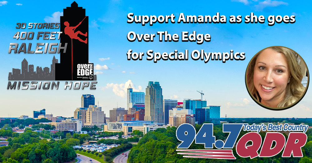 OVER THE EDGE: Support Amanda as She Goes Over the Edge for Special Olympics