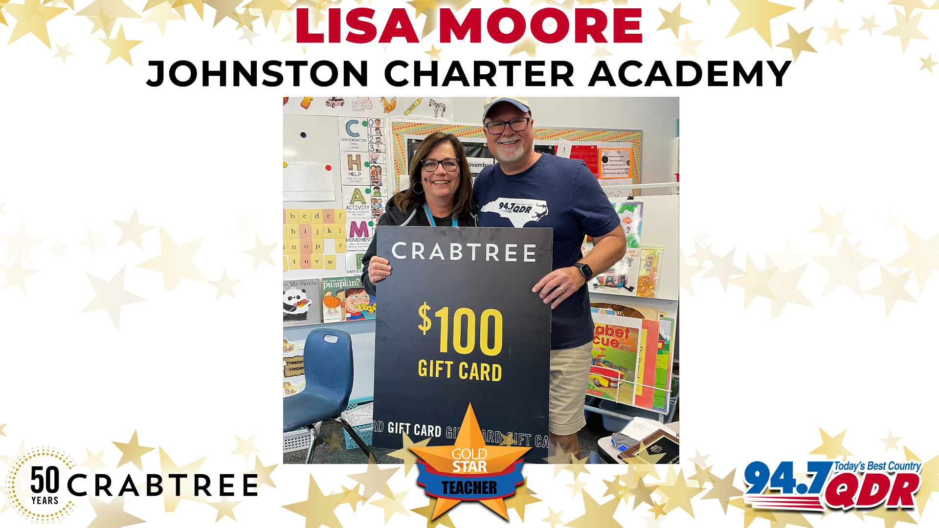 Gold Star Teacher of the Month: November 2022 – Lisa Moore