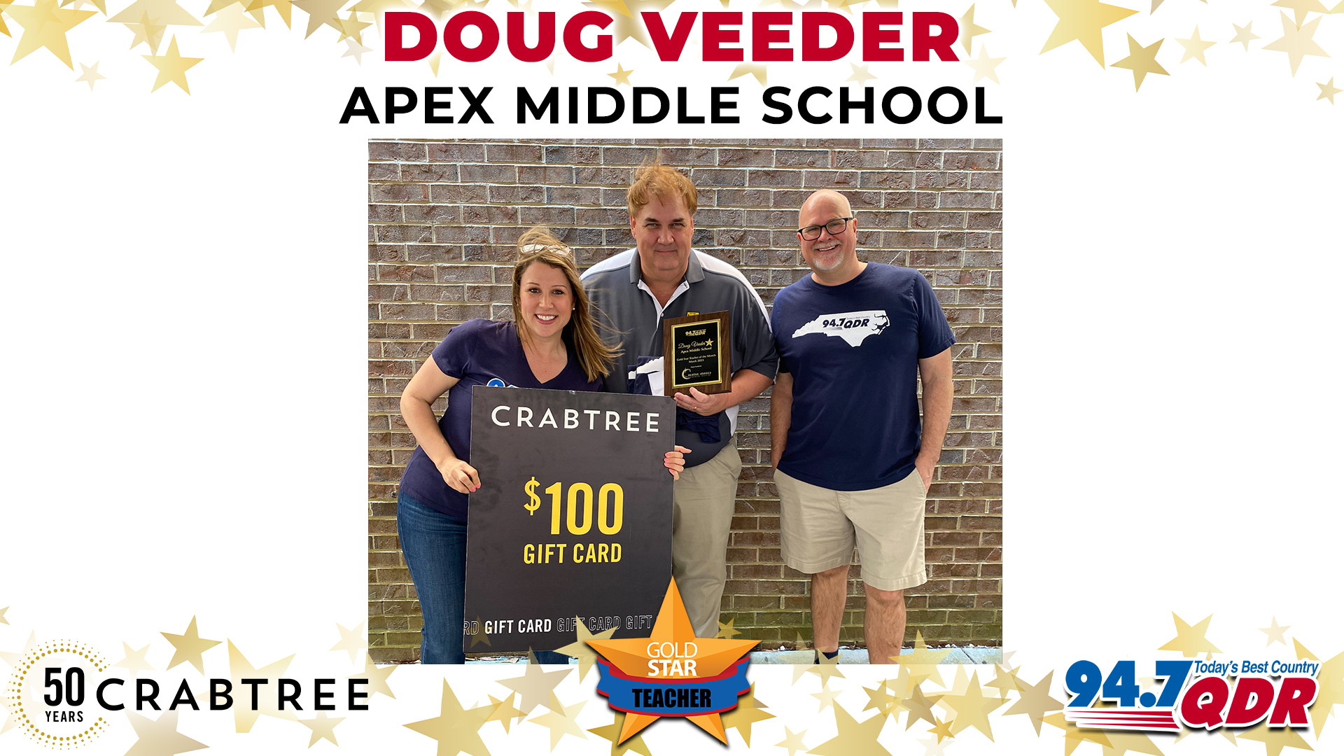 Gold Star Teacher of the Month: March 2023 – Doug Veeder