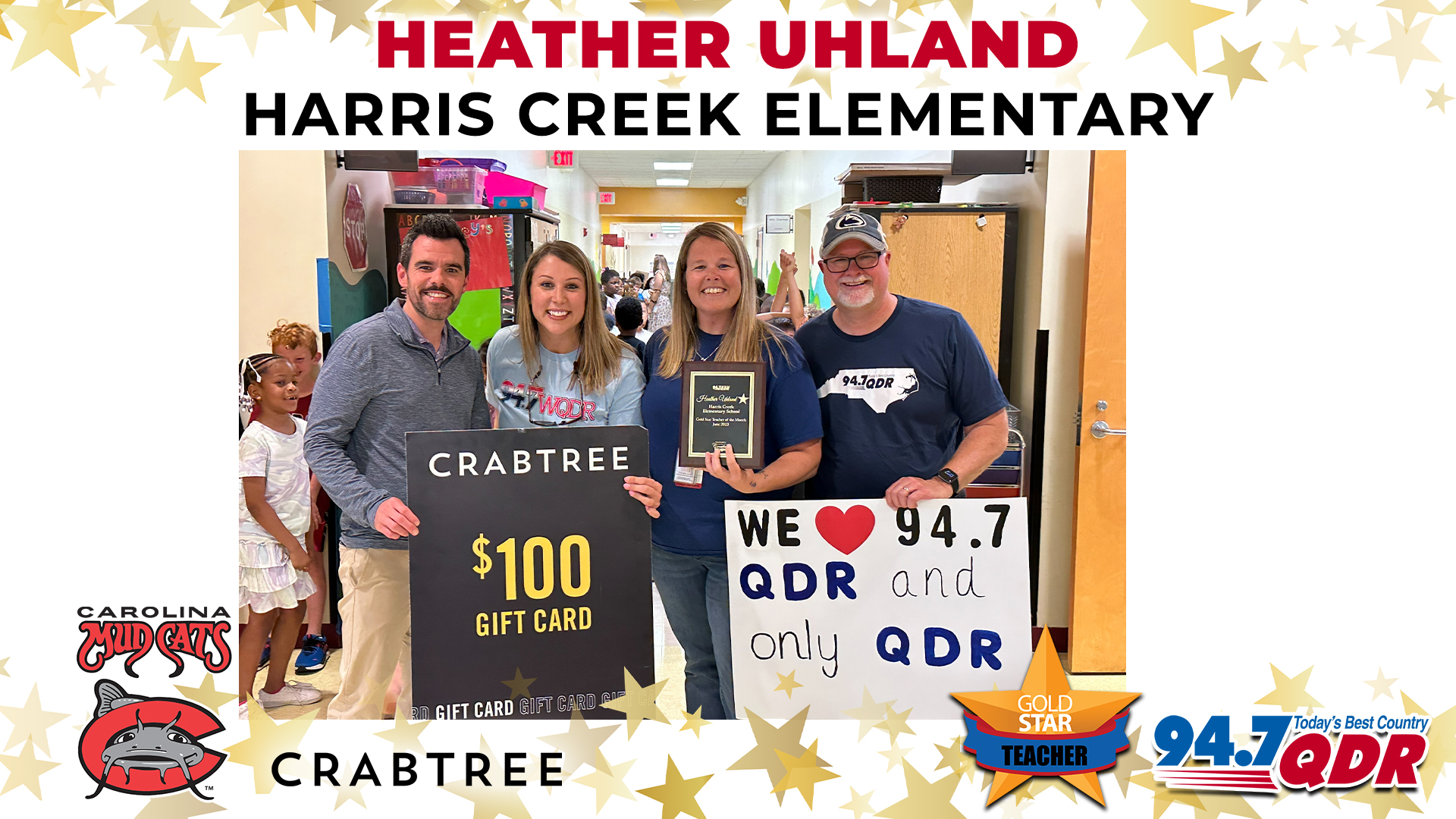 Gold Star Teacher of the Month: June 2023 – Heather Uhland