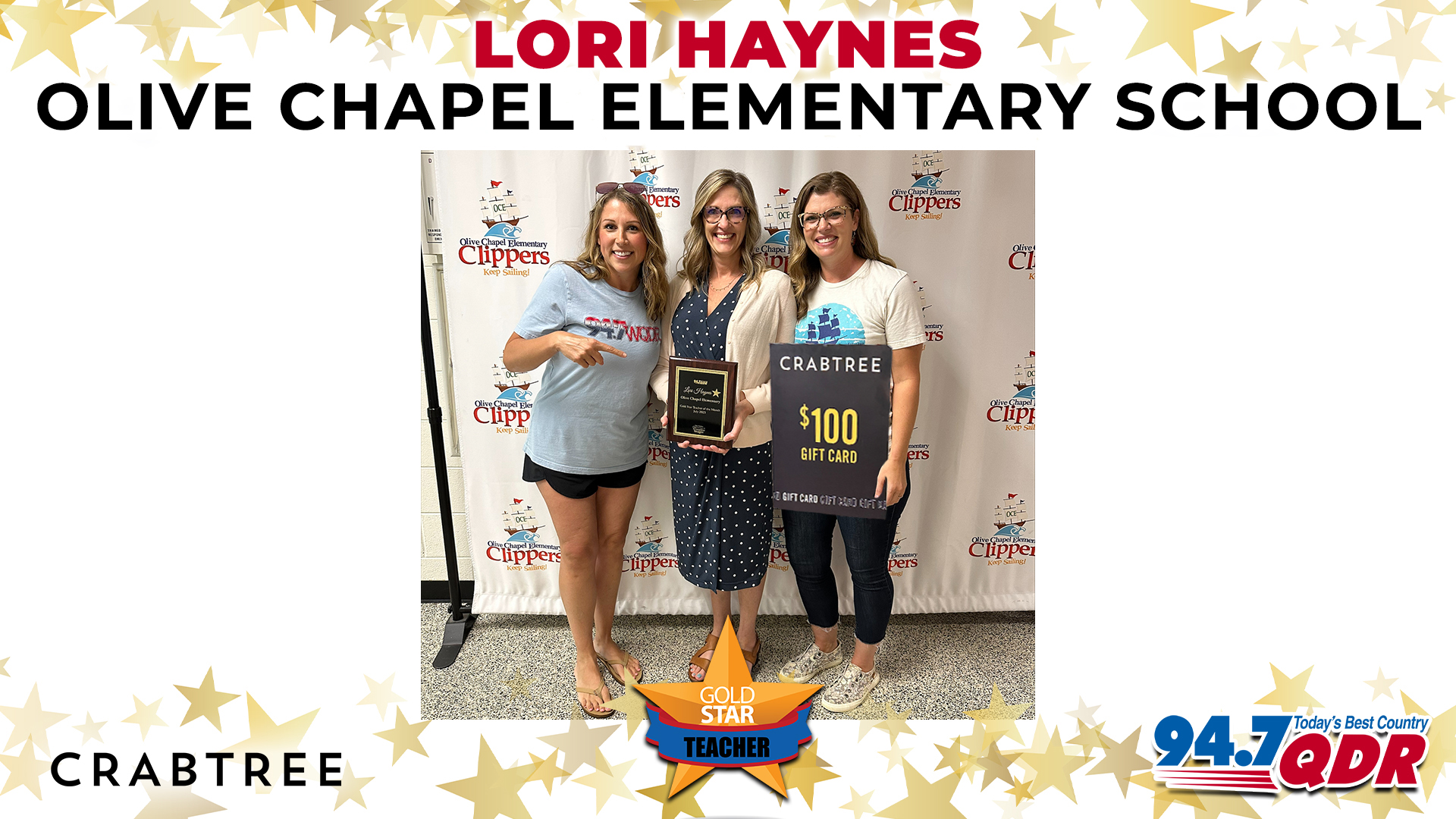 Gold Star Teacher of the Month: July 2023 – Lori Haynes