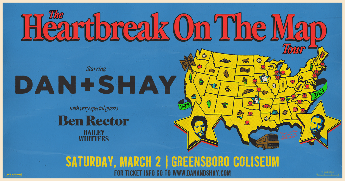 Dan and Shay: Heartbreak On The Map Tour