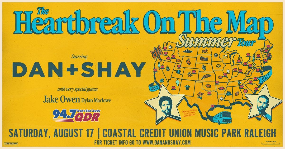 Dan and Shay: Heartbreak On The Map Summer Tour