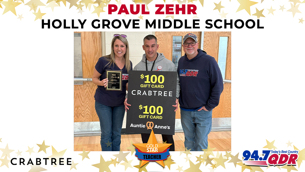 Gold Star Teacher of the Month: March 2024 – Paul Zehr
