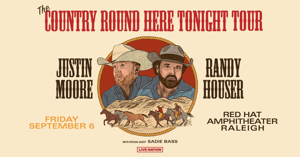 Justin Moore and Randy Houser – The Country Round Here Tonight Tour