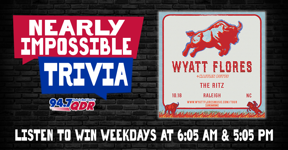 Nearly Impossible Trivia: Win Wyatt Flores Tickets!