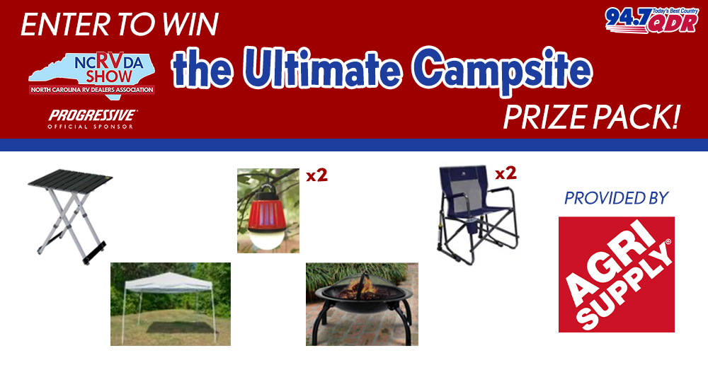 Win the Ultimate Campsite Prize Pack!