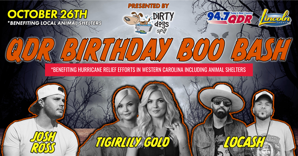 QDR Birthday Boo Bash, Presented by Dirty Dogs Spa