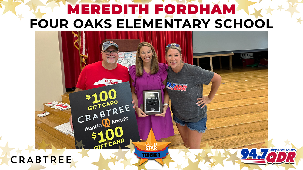 Gold Star Teacher of the Month: September 2024 – Meredith Fordham