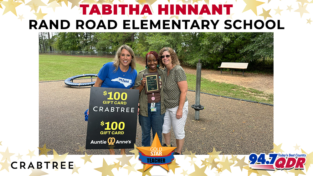 Gold Star Teacher of the Month: October 2024 – Tabitha Hinnant