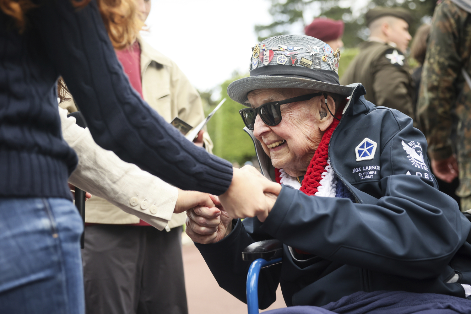 D-Day veteran and TikTok star ‘Papa Jake’ Larson dies at 102