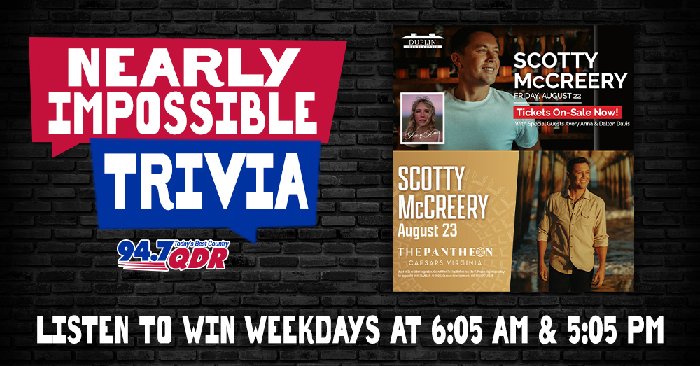Nearly Impossible Trivia: Win Scotty McCreery Tickets!
