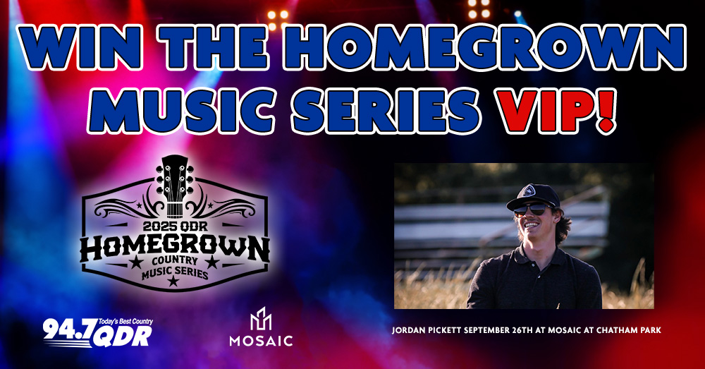 Enter to Win the QDR Homegrown Country Music Series VIP Experience @ Mosaic at Chatham Park