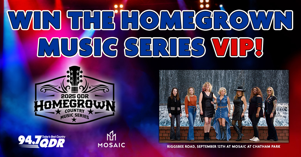 Enter to Win the QDR Homegrown Country Music Series VIP Experience @ Mosaic at Chatham Park