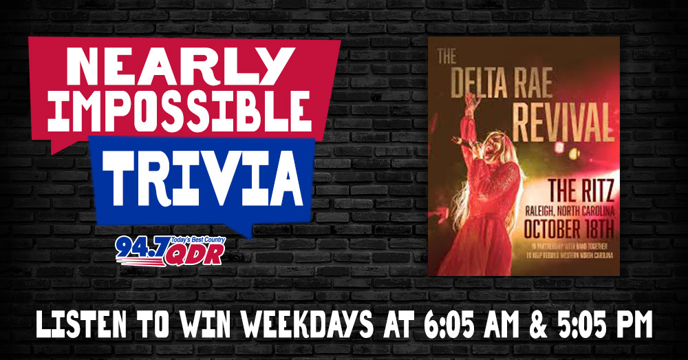 Nearly Impossible Trivia: Win tickets to see Delta Rae!