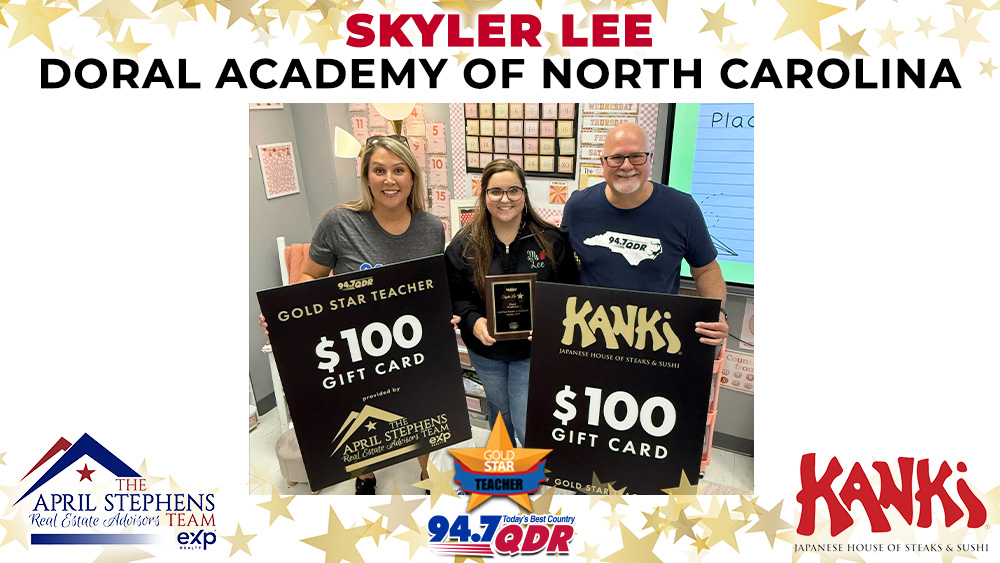 Gold Star Teacher of the Month: Skyler Lee, October 2025