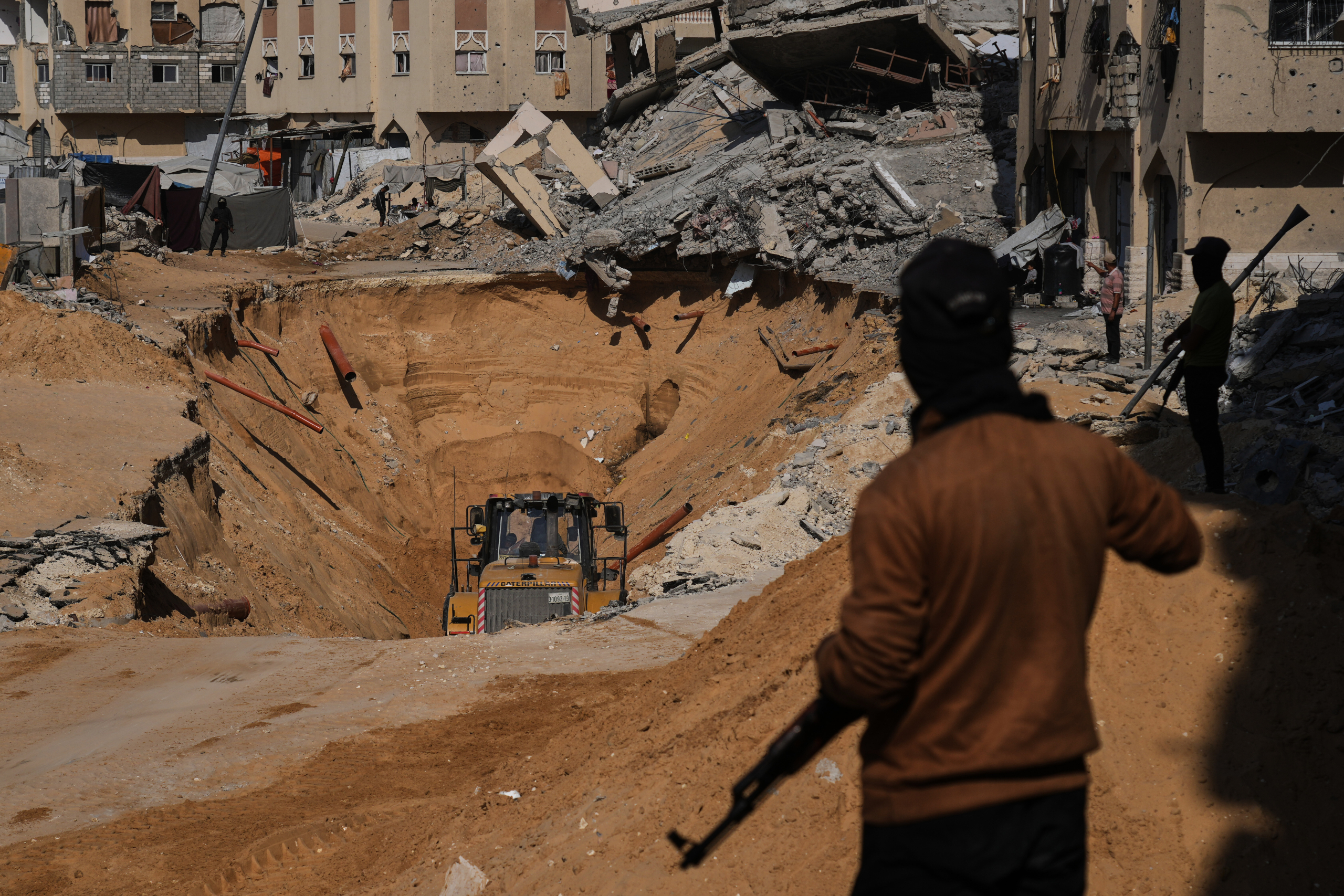 Israel strikes Gaza after it says Hamas attacked across ceasefire line