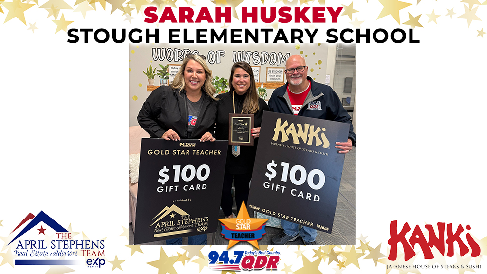 Gold Star Teacher of the Month: Sarah Huskey, November 2025