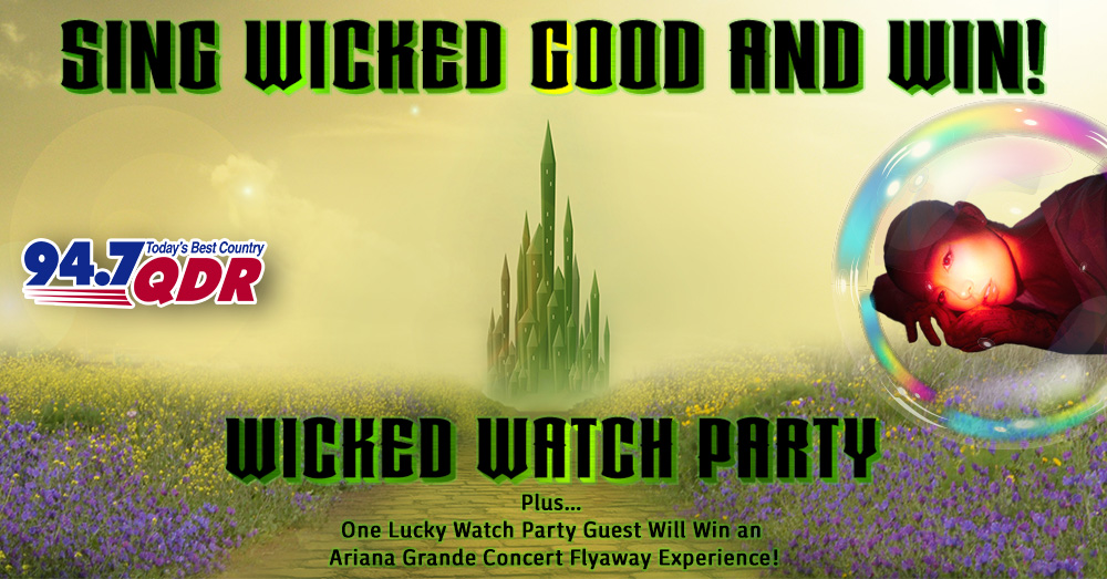 “Wicked: For Good” Watch Party:  Sing Wicked Good and WIN!