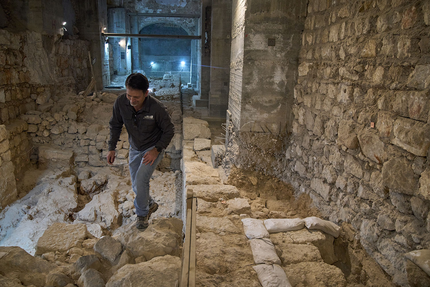 Archaeologists uncover intact section of ancient Jerusalem wall from Hanukkah era