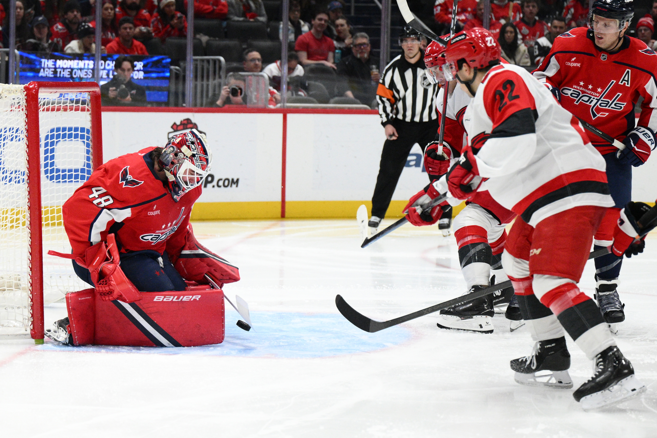 Hurricanes top Capitals 3-2 in SO in a matchup of the top teams in the Eastern Conference standings
