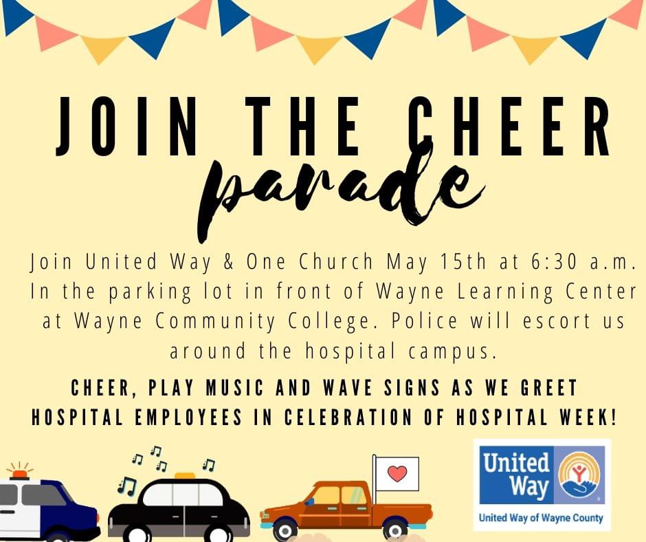 Celebrate National Hospital Week With A Cheer Parade